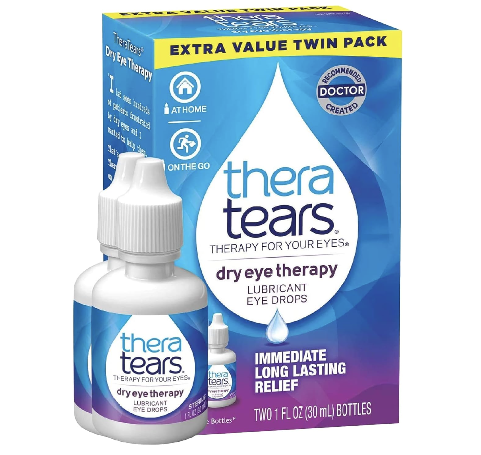 TheraTears Dry Eye Therapy for red eyes when you wake up